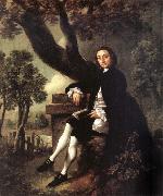 Francis Hayman Portrait of a Man oil painting